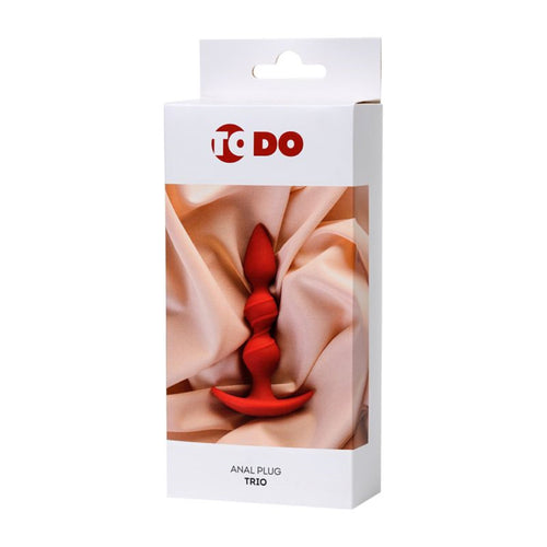 ToDo Anal Plug Trio Fire Engine Red. - Beautiful Stranger 2020