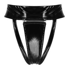 Load image into Gallery viewer, Women&#39;s Latex Patent Leather  Wetlook Hollow G-string. - Beautiful Stranger 2020
