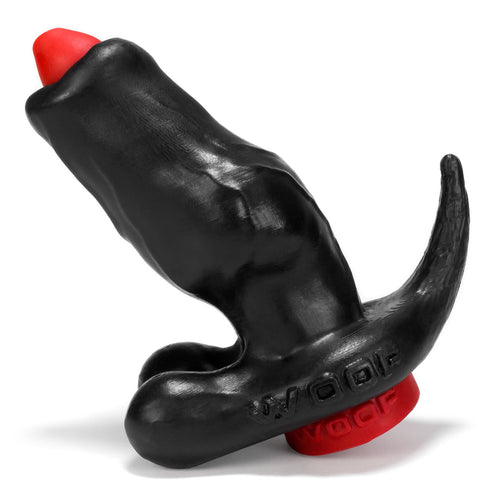 Woof Black/Red Hollow Plug W/Stopper. - Beautiful Stranger 2020