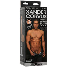 Load image into Gallery viewer, Xander Corvus 9in Cock w Vac-U-Lock Suction Cup Vanilla. - Beautiful Stranger 2020
