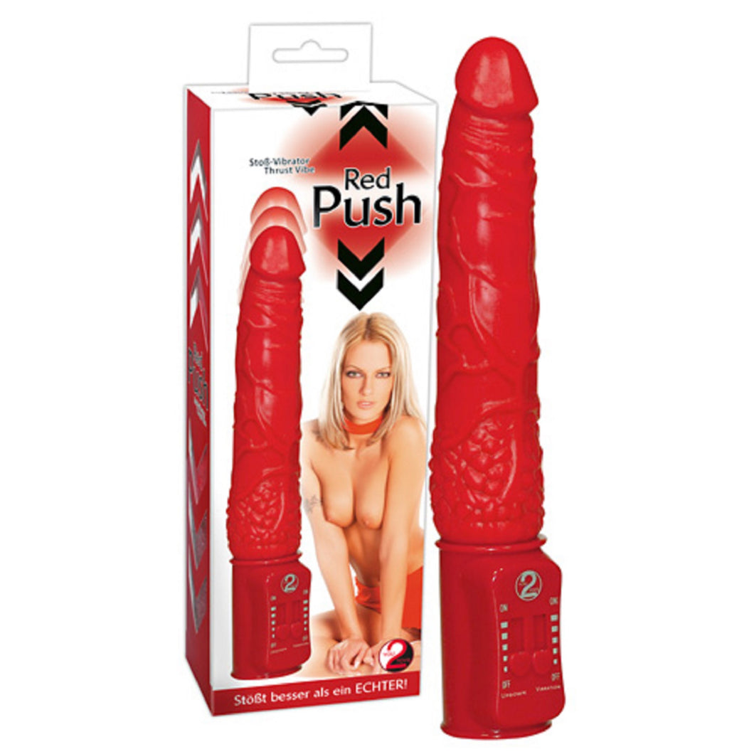 YT2 Push Vibrator - Red. - Beautiful Stranger 2020