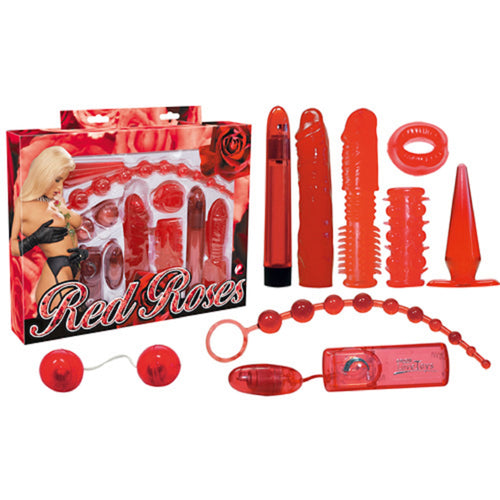 YT2 Red Roses 9 Piece Sex Toy Set. - Beautiful Stranger 2020